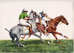Fox hunting, polo and other horse prints